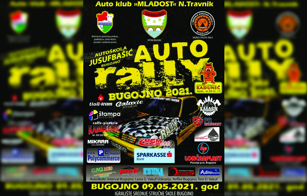 Bugojno U nedjelju „AUTO RALLY BUGOJNO 2021“ Bug.ba Info portal